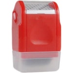 레드 다기능 보호 신분증 도장 신원 도용 방지 문서 가드 셀프 잉크 롤러 : 하라8