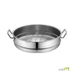 도레체 캠핑 찜기 3중 스텐 찜받침 찜요리 가정용 냄비 : 도레체
