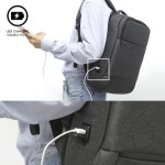 전면개방가능 대학생용 노트북백팩 B9836 미니백 여행용백팩 : 키드앤키드