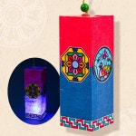 청사초롱 스탠드 조명등 만들기 DIY전통 조명 공예 수업 학생 재료 유치원 : 더아이넥스