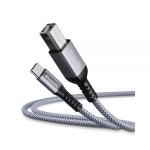 Ruaeoda 타입 C 프린터 케이블 1.8m(6피트), HP USB C 수-B 수 프린터... 맥북 프로, 에어, 야마하 카시오 디지털 피아노 : 복많이담아주는곳