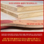 탁구 리턴 보드 A 연습기 모델 서브 A. 데스크탑 랙  빨간색 트레이닝 고무 6개 : 스며들템