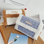 코바늘 손뜨개 가방만들기 취미용품 DIY 공예키트 취미생활 손쉬운 제작용 : 차오싸요