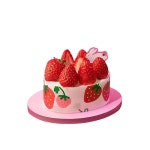 [바로콘] 투썸플레이스 생딸기 듬뿍 우유 생크림 쁘띠 케이크 기프티콘 : 바로콘