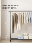 일자 튼튼 이동식단행거 건조대 파이프행거 : 리진종합몰