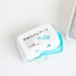 모음 디스펜서 세제용기 화이트 세탁 비누 케이스 : 다올패션