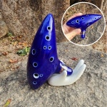 입문용 오카리나 세트 학생 교육용 악기 배우기 도자기 피리 : 스텝에이