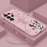 톰 과 제리 불독 고양이 갤럭시 s25 s24 s23 fe 플러스 케이스 굿즈 귀여운 마우스 전화 S25 S24 S23 S22 S21 S20 S10 라이트 울트라 FE... 