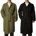 남자 가을 자켓 베이직 트렌치코트 검정 카키 롱코트 베이지_FREE : ELcompany