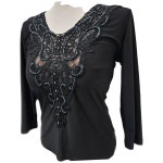 긴팔 티 여 55/66 J5650 : 스카이빈티지