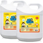 닥터케이콩 버블킹 포밍 레몬 4L x 2개 ~ 핸드워시 손세정제 거품 버블 : 스피드행복