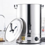 장국 보온통 업소용 식당 수도꼭지 전기 스텐 국통 가열 대용량 : 인바이원