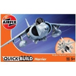 Airfix ARX-J6009 Quick Build BAe Harrier Aircraft (Snap) : SaleZo