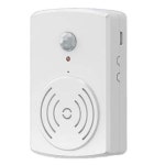 동작감지 센서 스피커 무인 인식 자동센서 알림 태양광 무선 경보기 : 알티어스