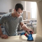 적절상회 보쉬 GEX125 전동 원형샌더 125mm 290W 원형샌더기 전기대패 전동대패 : 적절상회