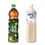초록매실 제로 1.5L 6개+아침햇살 1.5L 6개 식후디저트 : 바잉바잉샵