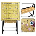 자석 바둑판 바둑교실 오목판 고급 마그네틱 시연 해설판 칠판 A. 고급  고지 체스 보드 : 민디스마켓