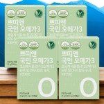 쁘띠앤 오메가9 국민 오메가3 월 식물성 rTG 비건 초임계,  60정, 4개, 4개 : thebella