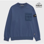 [내셔널지오그래픽](신세계 강남점) N251USW110 NRN 가슴포켓 세미오버핏 맨투맨 : 신세계백화점