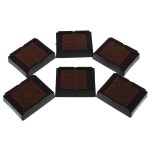 6개 일회용 치과 혼합 트레이 복합 팔레트 플라스틱 셰이딩 박스 재료 : 이십일피우피