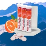 구트할로 천연 멀티비타민 오렛지맛, ,  20정, 80g, 3개 : thebella