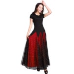 왈츠 드레스 스커트 의상 왈츠치마 무대 무용 무용복 댄스공연 대형 : 월드프라임 스마트마켓