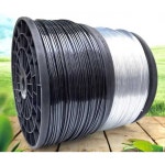 플라스틱 강선 철사 코팅 온실 농업용 원예용 와이어로프 고정끈 농장 : 크레아m