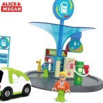 기차놀이 장난감세트 미카포트 연동 주유소 작동완구 도토리브로 : 가성비 아이템 추천