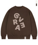 그레이버  UNISEX G CHECK 맨투맨_2color G(D)-PMG(25)-29-2R : 버베나월드