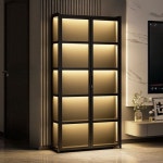 술진열장 조명 장식장 위스키 와인진열장 인테리어 와인 홈바 : 차이나쓱