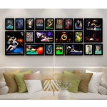 당구 포스터 액자 바 침실 벽걸이 당구장 모던 럭키 빈티지 포켓볼 : 크레아m