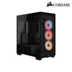 커세어 3500X LX-R RGB iCUE LINK 강화유리 PC케이스 (블랙) : 커세어 한국 정식 총판