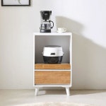 주방 전자레인지 밥솥 보관 수납 렌지대 500 협소공간 맞춤 가구 : 구스상회