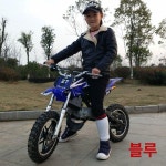 레저용 스쿠터 오프로드 바이크 오토바이 포켓 49CC 이충 신형 엔진+소륜+블랙 차량 선택 : JG COMPANY