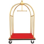 호텔 트롤리 카트 바퀴 벨보이 수화물 왜건 웨건 짐 무소음 : 모어셀렉티브