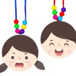 감정표현 목걸이 4인세트 만들기 DIY 키트 초등 미술 특별활동 교구 : 키트랑스토어