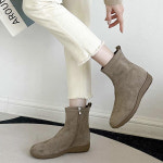 [할리샵] [안감기모] 하이 무드 앵클부츠 3cm (1017Z2) : hollyshop