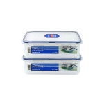 락앤락 클래식 직사각 밀폐용기 1.6L x 2개 / HPL824 531332 : 라이프포유마켓