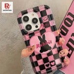 핑크 케이스 바니스마일 토끼 13미니 13 14 1516 에이치플러스몰 비손플러스(( 본 상품은 1+1옵션으로 주문하신 수량의 2배 수량으로... 