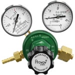질소 감압기 압력 고압 레귤레이터 유량 유량계 구리 게이지 YQQ-07 2.5x25Mpa : 픽플라이