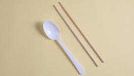 도토리팩 숟가락 젓가락 묵찌밥 위생포장 개별포장 배달 일회용 수저세트 500개 화이트 흰색 : 도토리플