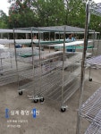 철제 피킹 랙 트레이 카트 자재 부품 보관함 진열대 : 차이나시그니처