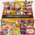 간식대장 미니 종합간식 선물세트 새우깡 포카칩 도도한 나쵸 허니버터칩 오감자 감자그라탕맛 예감 고소미 쿠크다스 약과도넛 버터와플... 