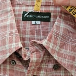 THE SCOTCH HOUSE 유럽수입 긴팔 티 남 L J5696 : 스카이빈티지