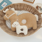 오가닉 아기 말 포니 짱구베개 만들기 임산부 태교 바느질 DIY : 뽀야베이비