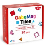 유아 지능개발 건축놀이 마그네틱 빌딩블록 30p/ 예비수학 도형조각 자석퍼즐 엄마표 : 더나이스33