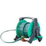 이동식 정원세차 릴호스 대형 멀티 물호스 호 A. 즉시보관자동배수 방폭형 10m 호스카트 : 스며들템