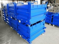 압롤박스 철제상자 덤프트럭 현장 재활용 운반 보관함 1000x800x800 블루 : 스카이글로벌스토어