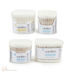 매그놀리아웍스 원터치 면봉 회오리형 위생용품 키보드청소 메이크업수정 목욕탕 화장수정 : 매그놀리아웍스