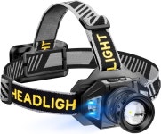 NAKCNM 충전식 헤드랜턴 고휘도 모션센서 방수 캠핑 낚시 H8305-FBA#US : -더 봄